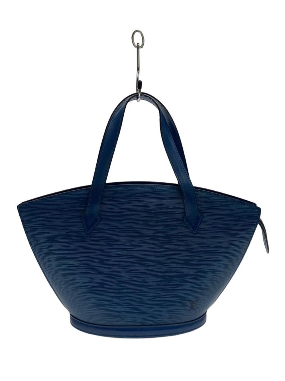 LOUIS VUITTON Saint Jacques Epi Leather Bag Blue